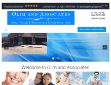 Tablet Screenshot of olimandassociates.com